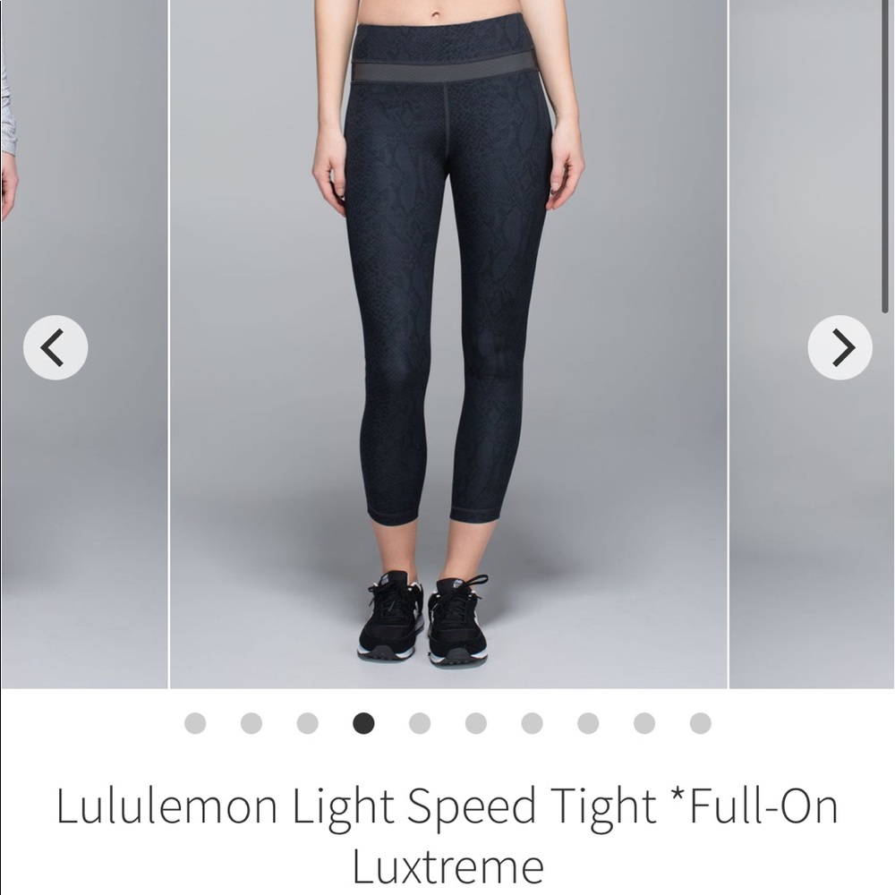 Lululemon Light Speed Tight Fill-On Luxtreme